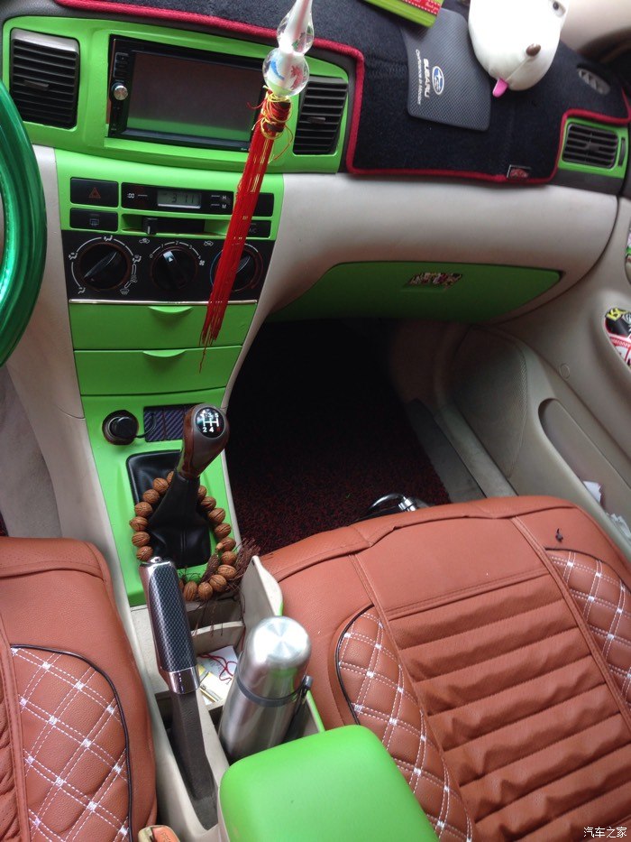 【图】今天休息,无聊也改改老三内饰_比亚迪f3论坛_汽车之家论坛