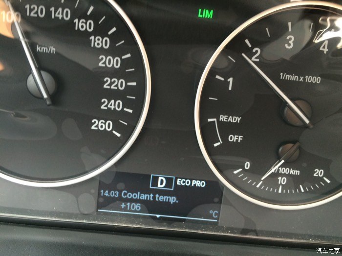 【图】昨天搞了个水温表,挺好玩的._宝马3系论坛_汽车之家论坛