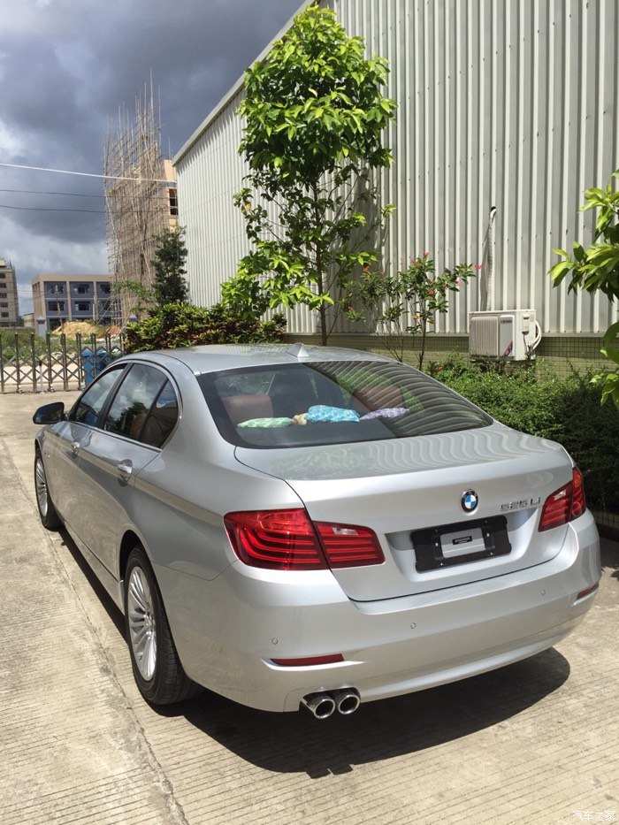 【图】冰河银525领先作业_宝马5系论坛_汽车之家论坛