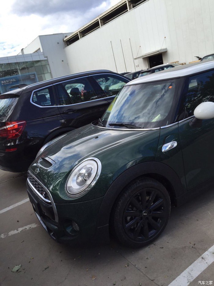 【图】墨绿白顶黑轮f56 cooper s fun提车_mini论坛_汽车之家论坛