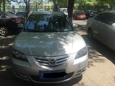 如有违规请版主留情,北京出一银色2007年老款马三2.0自动标准版