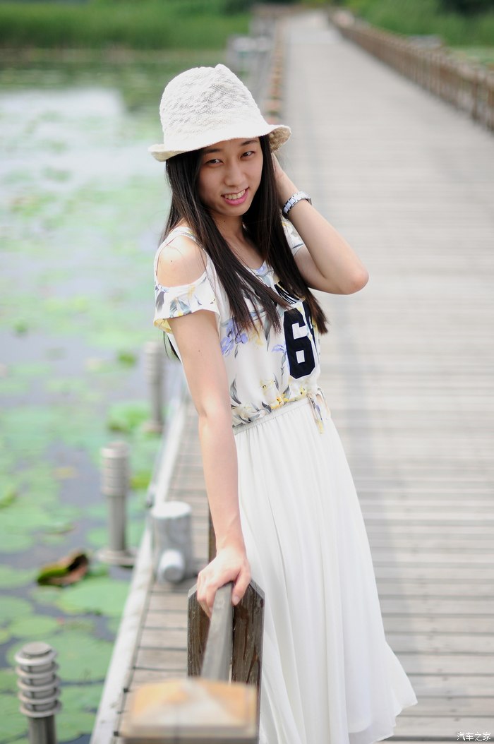 衡水湖畔美景美女