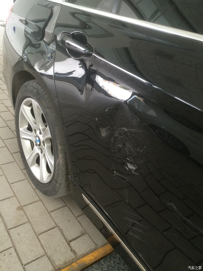 【图】小三第一次被撞 好心疼_宝马3系论坛_汽车之家论坛