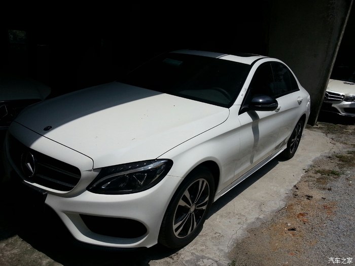 【图】广州首台c200白外红内_奔驰c级论坛_汽车之家论坛