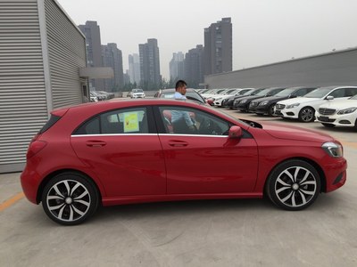 【图】正在提a200红色_奔驰a级论坛_汽车之家论坛