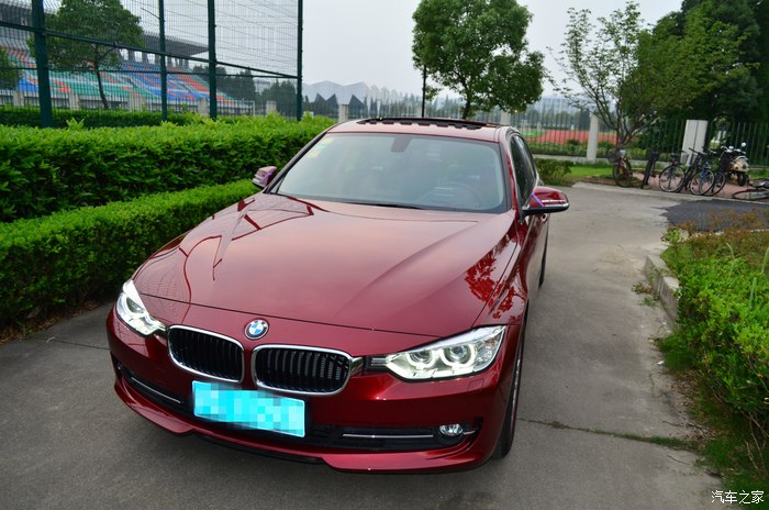 我的大号车厘子冷门色朱砂红320li提车记海量大图
