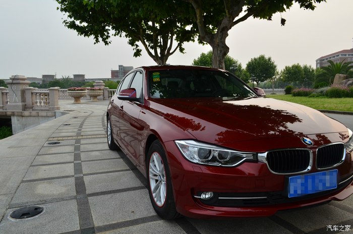 【图】我的大号车厘子——冷门色朱砂红320li提车记(海量大图)_宝马3
