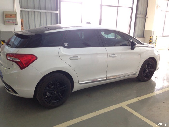 ds5改装集锦轮毂后视镜挡把头改装效果图