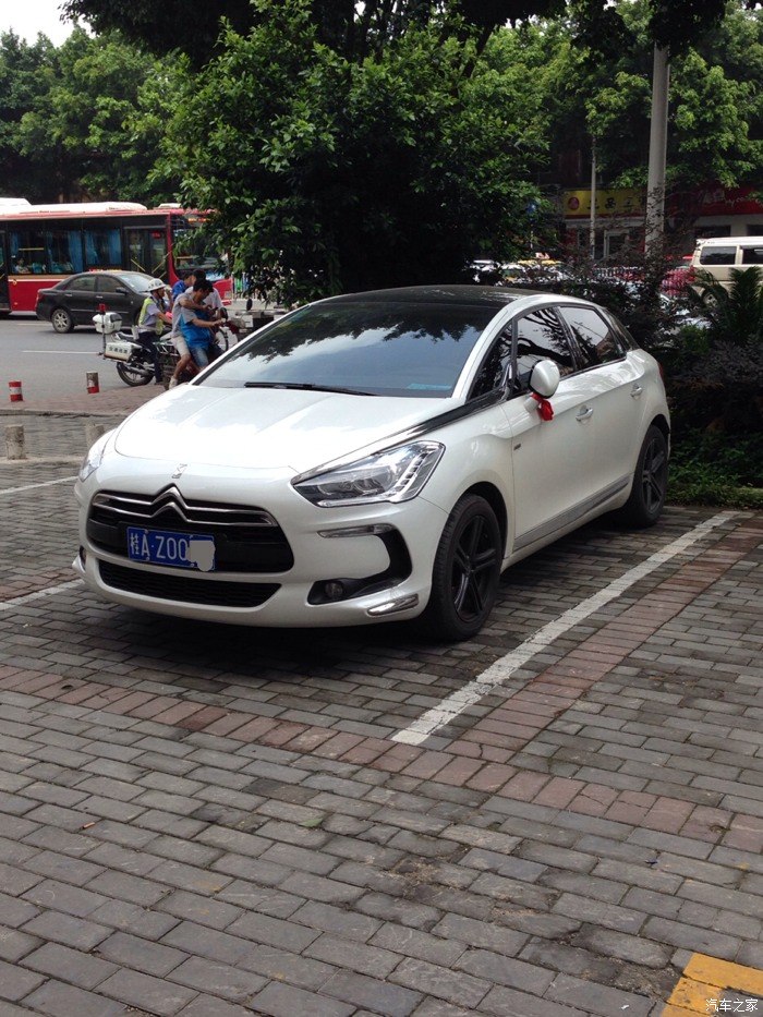 ds5改装集锦轮毂后视镜挡把头改装效果图