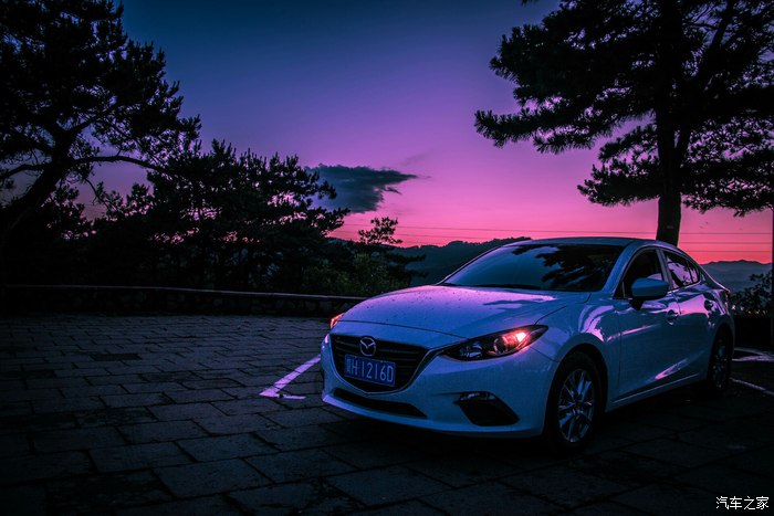 【图】傍晚拍摄!漂亮吧_马自达3 昂克赛拉论坛_汽车之家论坛