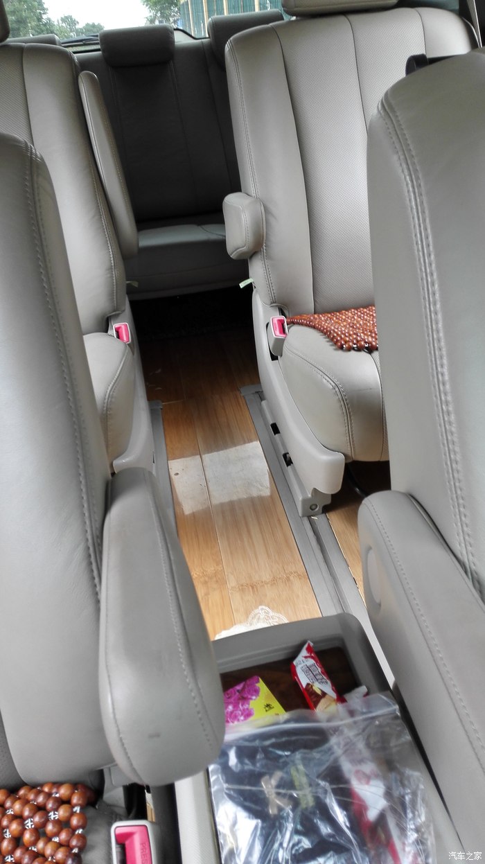 【图】竹地板铺设完成,四通阀安装_比亚迪m6论坛_汽车之家论坛