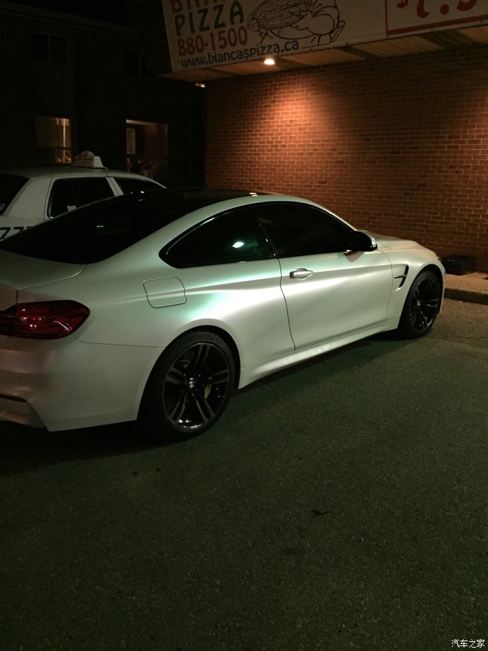 【图】限量版磨砂白m4提车_宝马m系论坛_汽车之家论坛