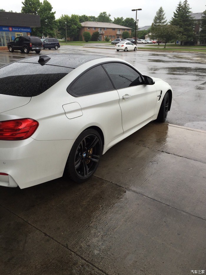 【图】限量版磨砂白m4提车_宝马m系论坛_汽车之家论坛