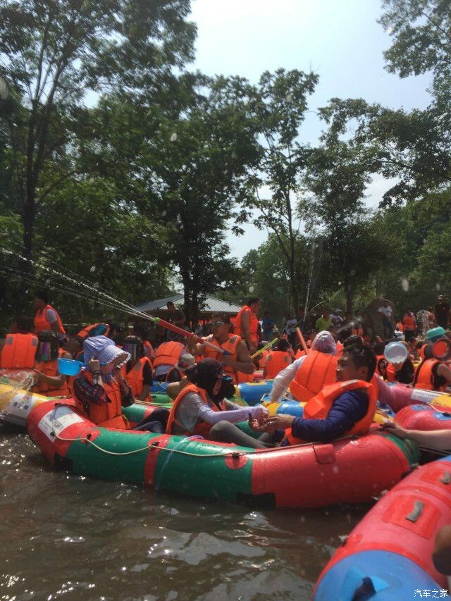 插树岭漂流去年没玩过瘾今年再来一次